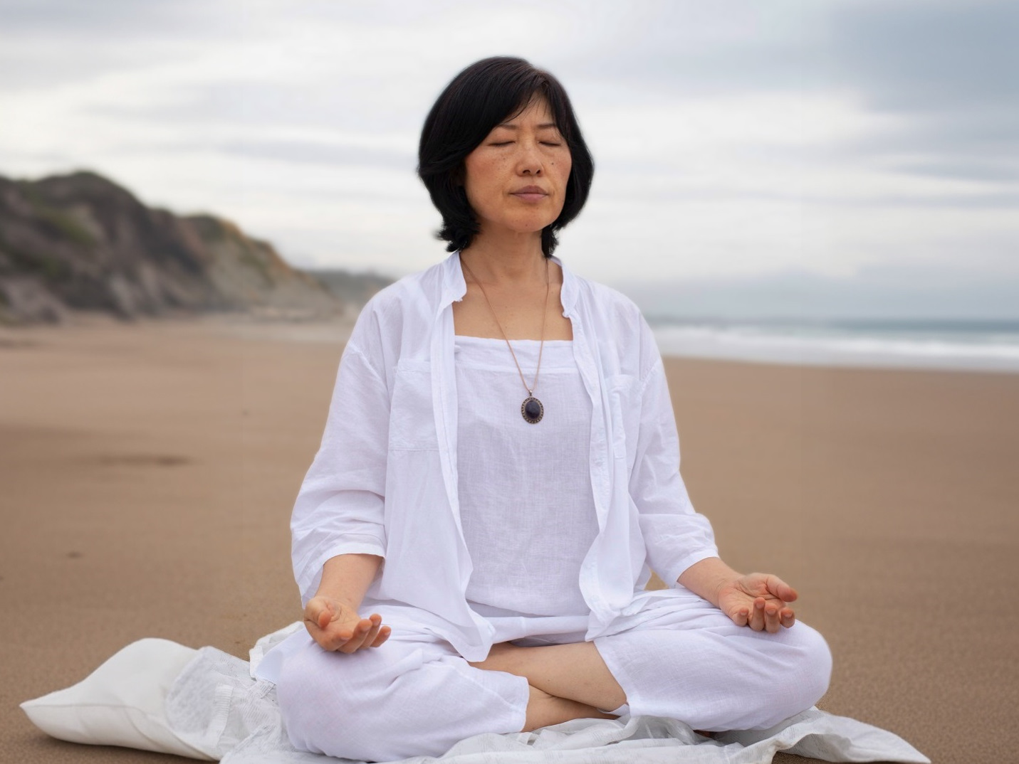 Illustration provisoire générée — espace de méditation 5