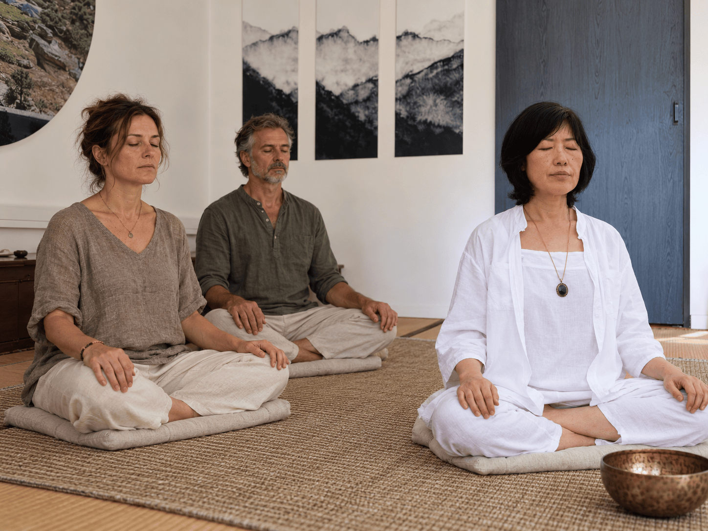 Illustration provisoire générée — espace de méditation 2
